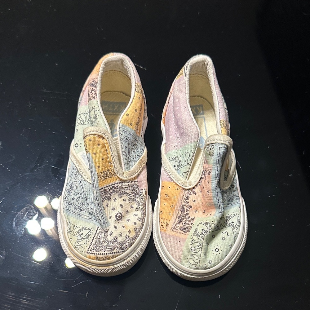Vans Kids Patchwork Sneakers - Pastel Mix